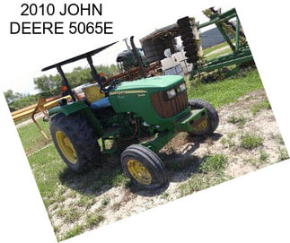 2010 JOHN DEERE 5065E