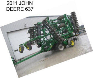 2011 JOHN DEERE 637