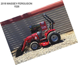 2018 MASSEY-FERGUSON 1526