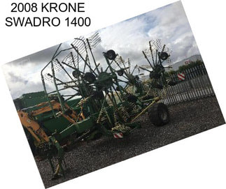 2008 KRONE SWADRO 1400