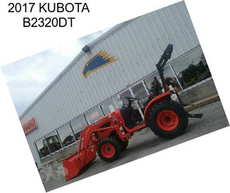 2017 KUBOTA B2320DT