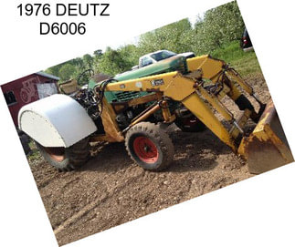 1976 DEUTZ D6006