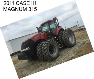 2011 CASE IH MAGNUM 315