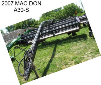 2007 MAC DON A30-S