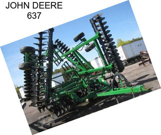 JOHN DEERE 637