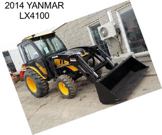 2014 YANMAR LX4100
