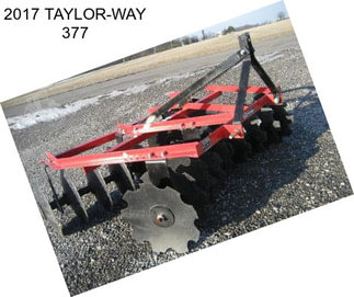 2017 TAYLOR-WAY 377