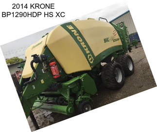 2014 KRONE BP1290HDP HS XC