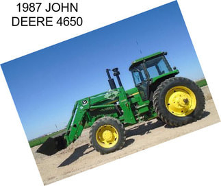 1987 JOHN DEERE 4650
