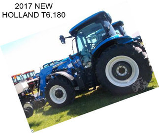 2017 NEW HOLLAND T6.180