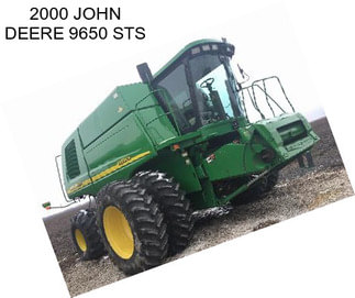 2000 JOHN DEERE 9650 STS