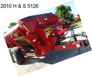 2010 H & S 5126