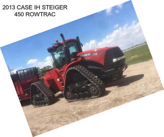 2013 CASE IH STEIGER 450 ROWTRAC