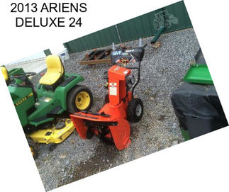 2013 ARIENS DELUXE 24