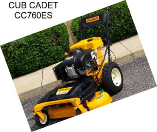 CUB CADET CC760ES