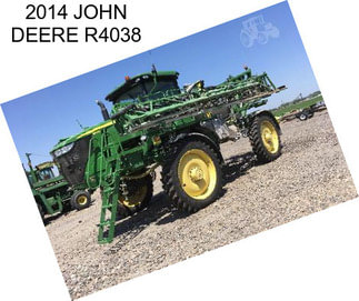 2014 JOHN DEERE R4038