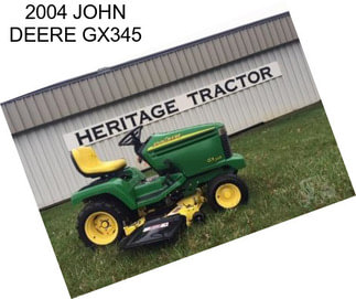 2004 JOHN DEERE GX345