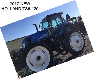 2017 NEW HOLLAND TS6.120