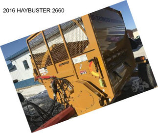 2016 HAYBUSTER 2660