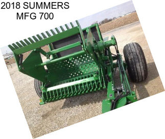 2018 SUMMERS MFG 700