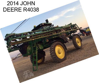 2014 JOHN DEERE R4038