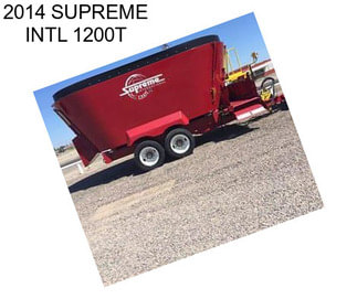 2014 SUPREME INTL 1200T