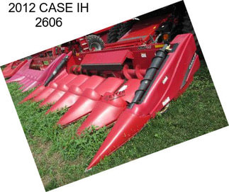 2012 CASE IH 2606