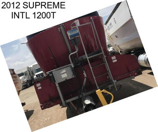 2012 SUPREME INTL 1200T