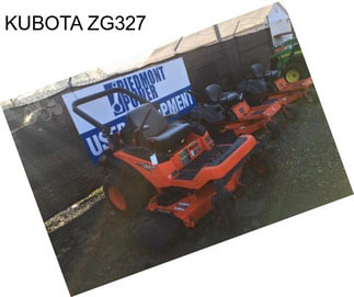 KUBOTA ZG327