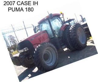 2007 CASE IH PUMA 180