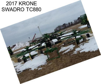 2017 KRONE SWADRO TC880