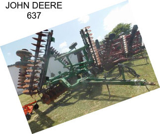 JOHN DEERE 637