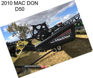 2010 MAC DON D50