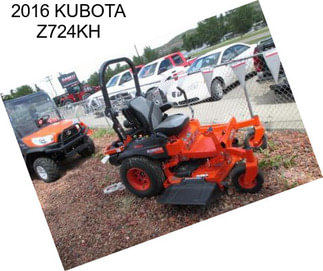 2016 KUBOTA Z724KH