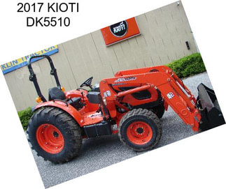 2017 KIOTI DK5510