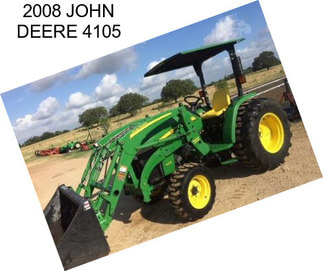 2008 JOHN DEERE 4105