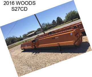 2016 WOODS S27CD