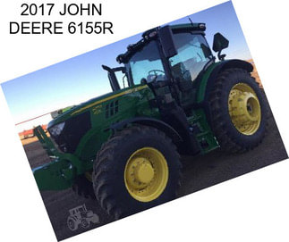 2017 JOHN DEERE 6155R