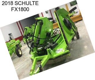 2018 SCHULTE FX1800