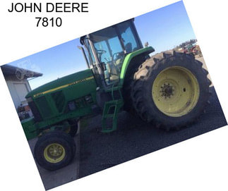 JOHN DEERE 7810