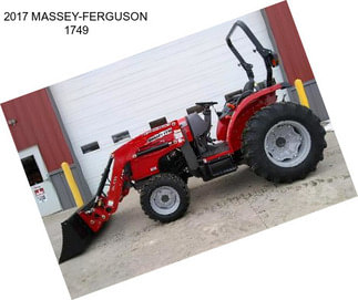 2017 MASSEY-FERGUSON 1749