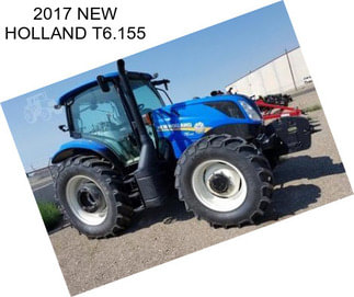 2017 NEW HOLLAND T6.155