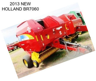 2013 NEW HOLLAND BR7060