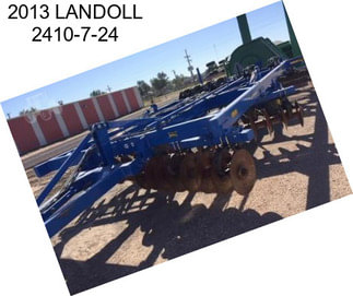 2013 LANDOLL 2410-7-24