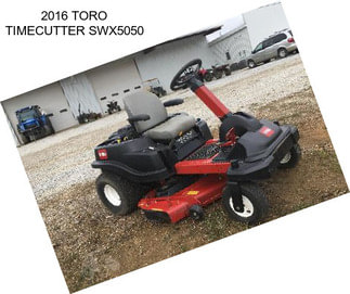 2016 TORO TIMECUTTER SWX5050