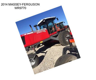 2014 MASSEY-FERGUSON WR9770