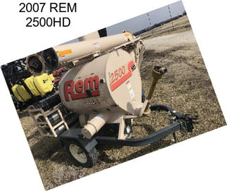 2007 REM 2500HD