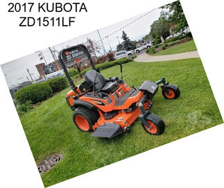 2017 KUBOTA ZD1511LF