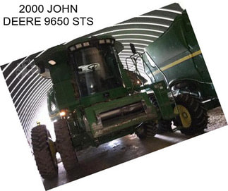 2000 JOHN DEERE 9650 STS