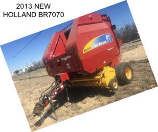 2013 NEW HOLLAND BR7070